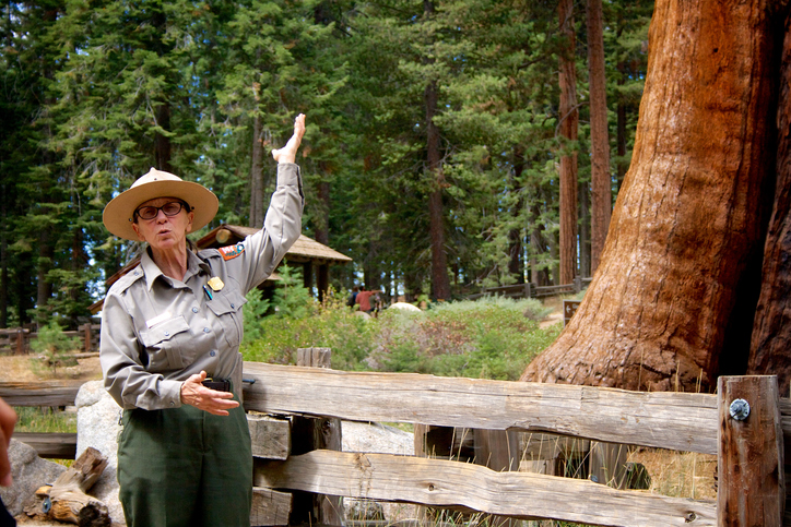 Park Ranger Talk at Sequoia NP